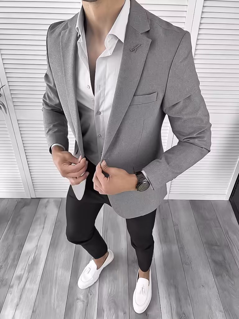 Sacou Slim Fit Bărbați – Model Zara 010 N7-3.2