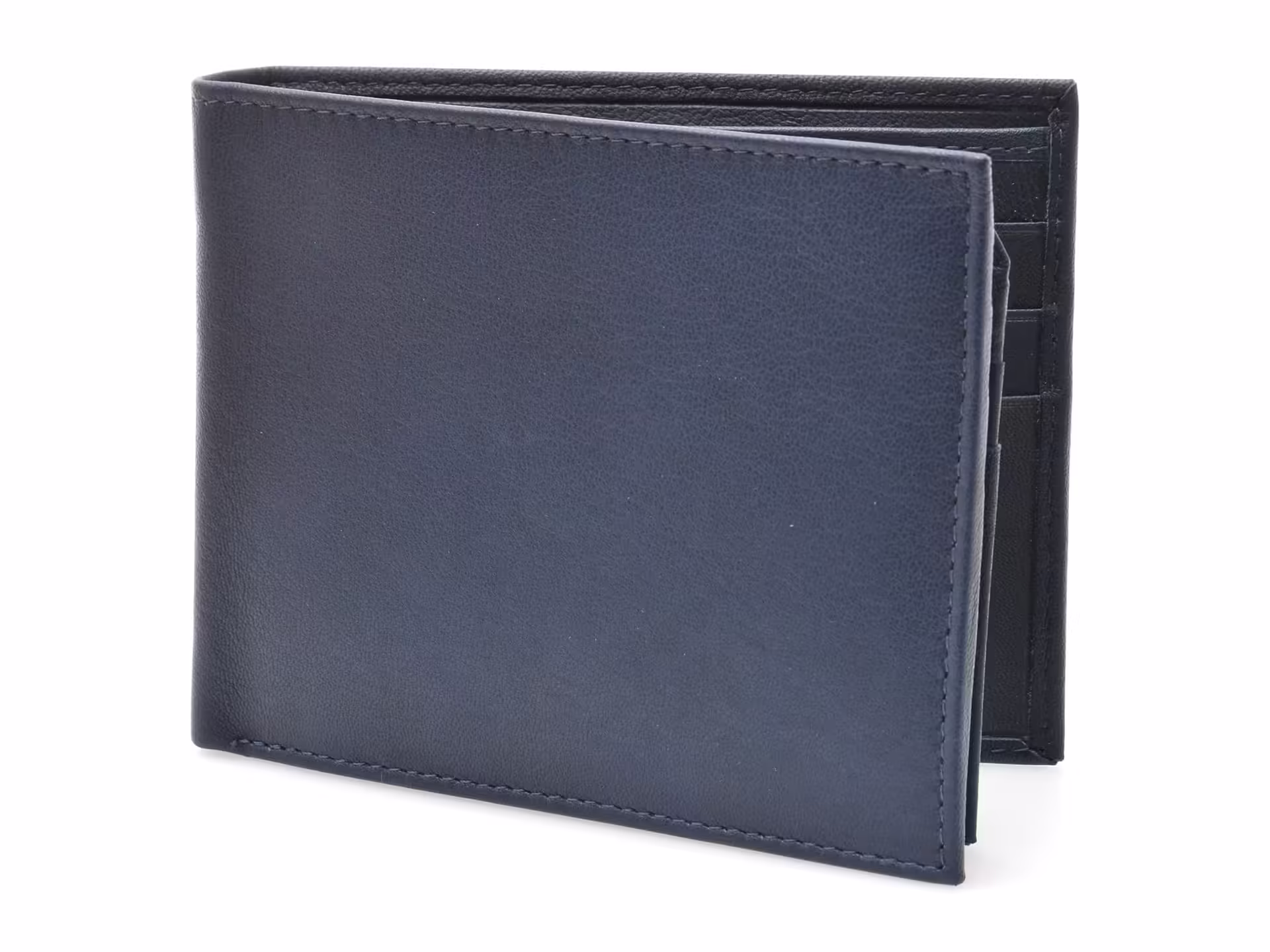 Portofel bleumarin din piele naturală pentru bărbați – Model 11008