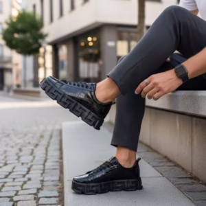 Adidași bărbați casual VSC negri - confort și stil