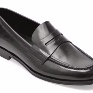 Mocasini ALDO negri din piele naturală KEIFER 001 pentru bărbați