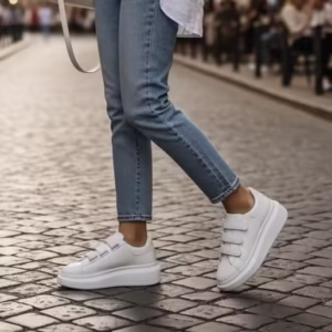 Adidași dama albi casual – Model Zara 111B T5-4