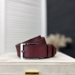 Curea din Piele Naturală pentru Bărbați – Grena, Model 12423