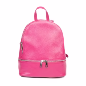 Rucsac damă din piele naturală fucsia – Elegant și versatil
