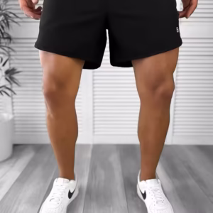 Sort de baie bărbați casual negru – Colectia nouă