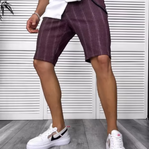 Pantaloni scurți bărbați casual cu imprimeu – Colectia Nouă