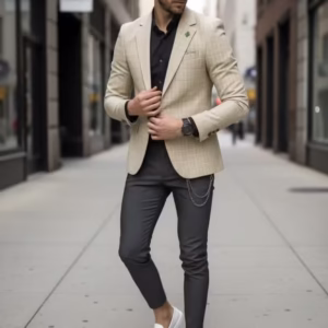 Sacou Barbati Slim Fit - Model Casual si Office
