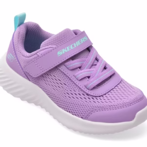 Pantofi sport SKECHERS mov BOUNDER pentru fete - material textil