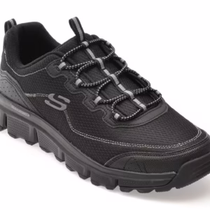 Pantofi sport SKECHERS negri, SUMMITS AT, din material textil