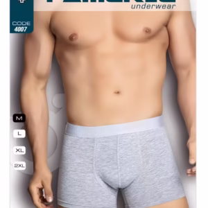 Boxeri Gri pentru Bărbați – 100% Bumbac B3429
