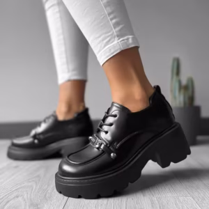 Pantofi dama casual negri – Model 610 T4-2