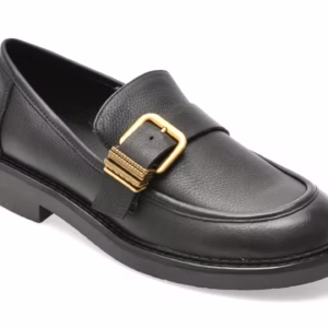 Mocasini ALDO negri KALYA 001 din piele naturală pentru femei