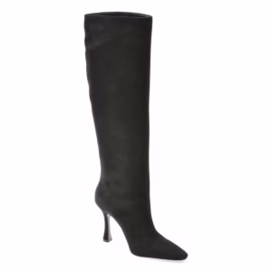 Cizme din piele întoarsă ALDO negre, model ADALINDA 001 pentru femei