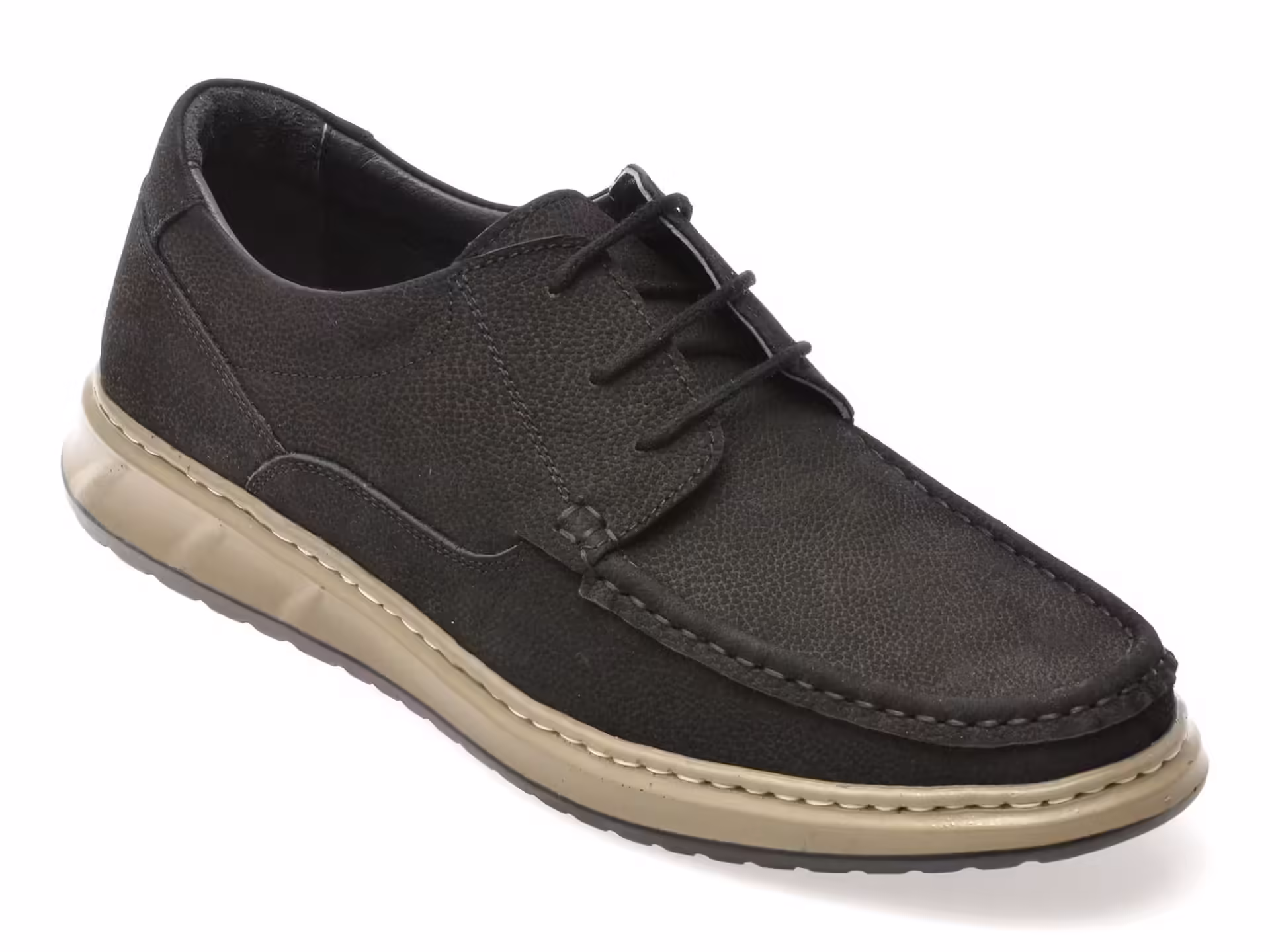 Mocasini Barbati SHOWMAN Negri SH4102 din Nabuc
