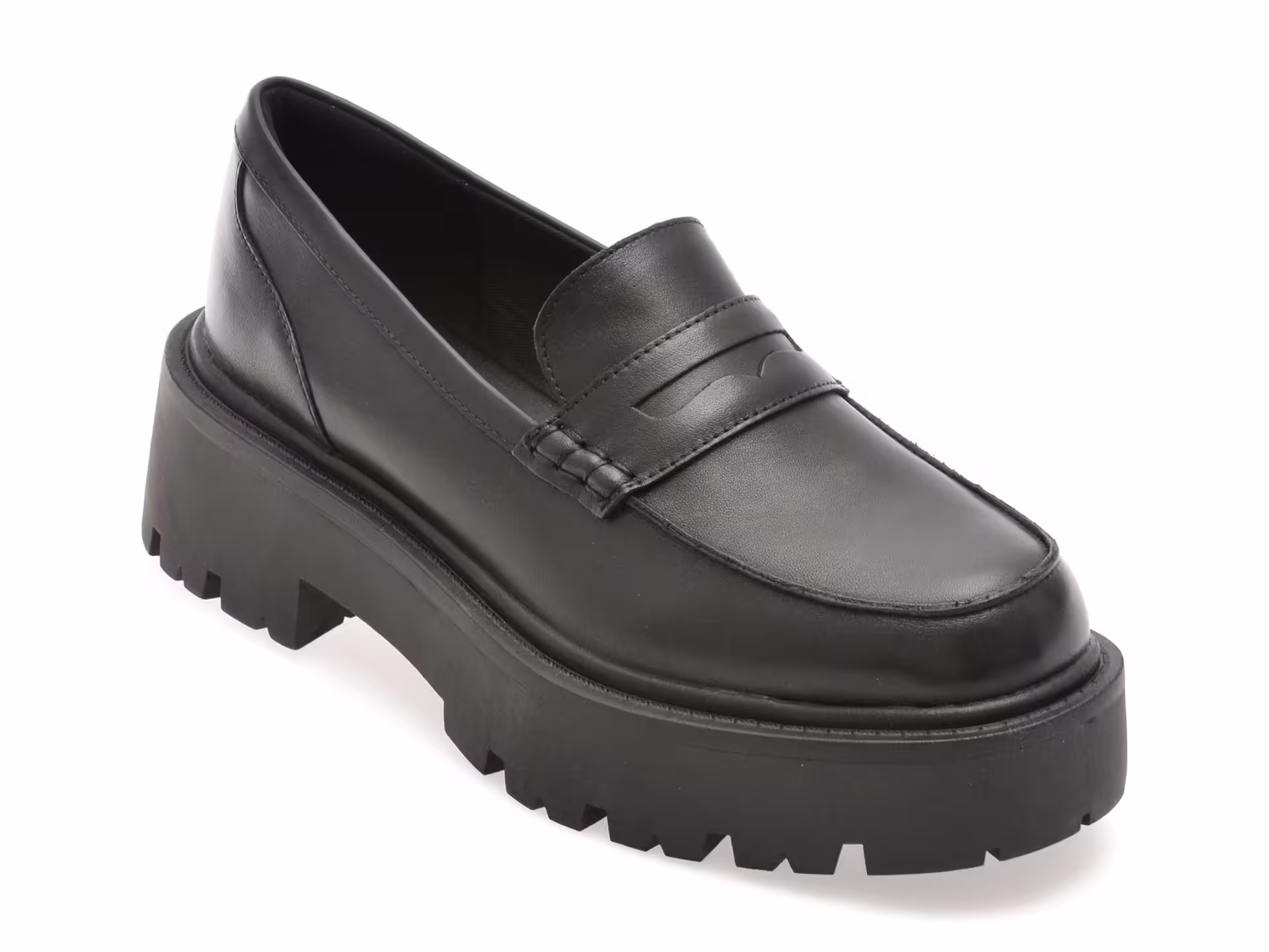 Mocasini ALDO CADAYCIA 001 negri din piele naturală pentru femei