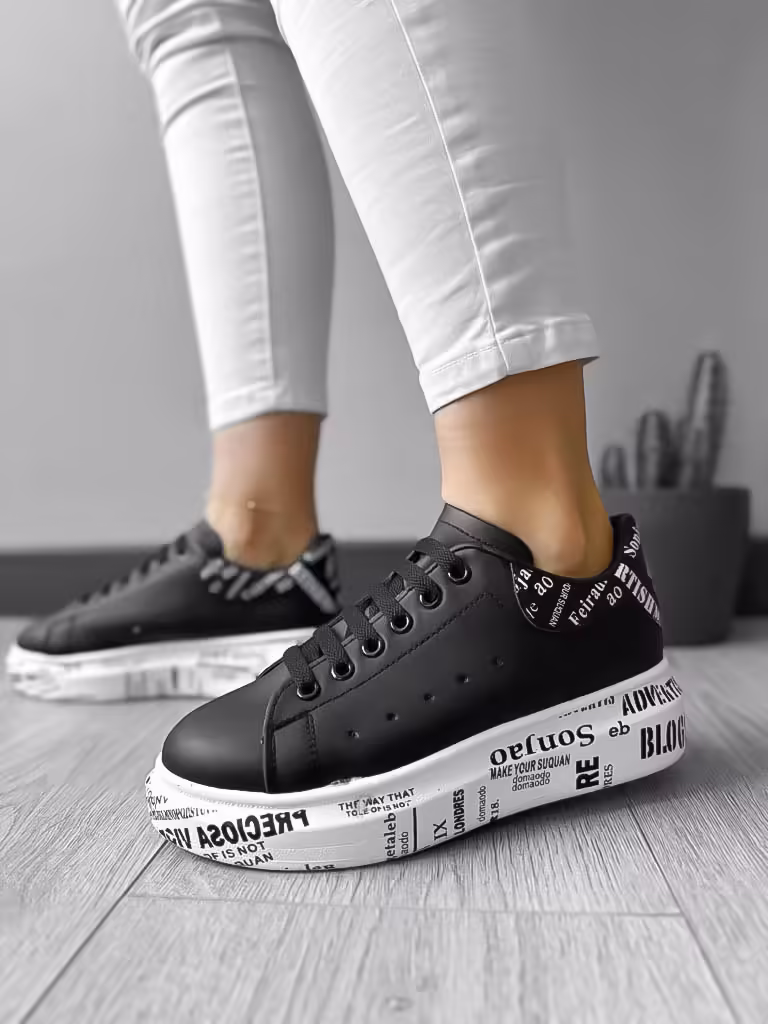 Adidasi dama casual negri B3623 N13-3
