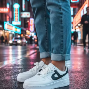 Adidași dama albi casual – B99