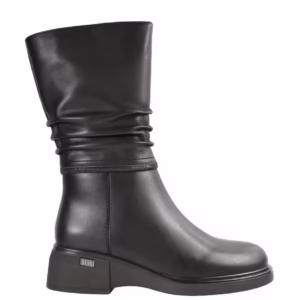 Cizme elegante, dama, KARISMA, DL70026A negru, piele naturala
