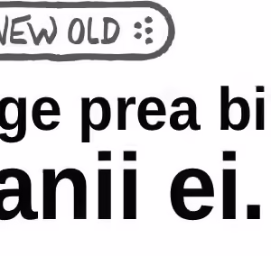 „merge prea bine… la anii ei.” / bumper sticker auto (Culoare: Alb)