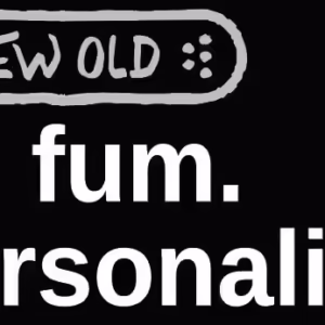 „nu e fum. e personalitate!” / bumper sticker auto (Culoare: Alb)