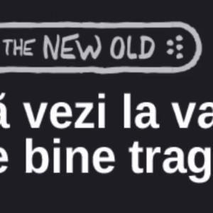 „sa vezi la vale ce bine trage!” / bumper sticker auto (Culoare: Alb)