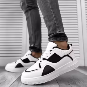 Adidași bărbați casual albi R923 T4-5 - Confort și Stil