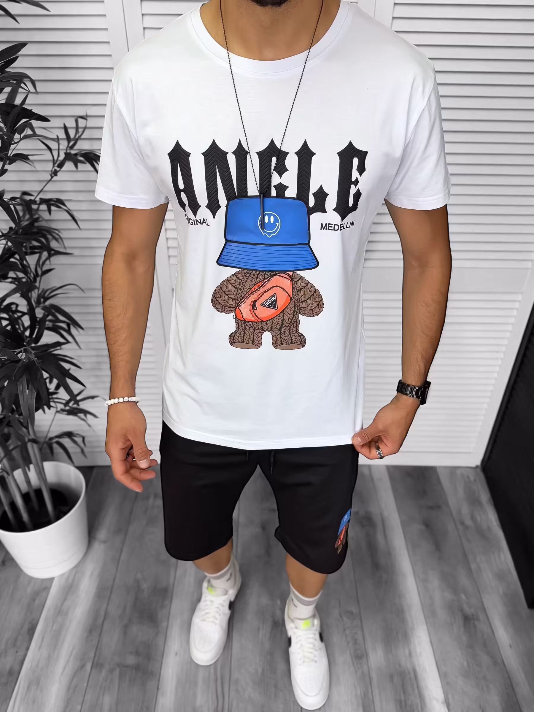 Compleu de vară pentru femei: tricou și pantaloni TS3055 D4-1.4