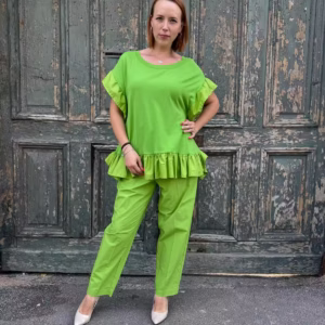 MeiMeij Pantaloni Camelia 100% bumbac - 44 IT