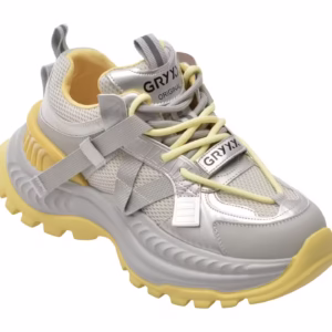 Pantofi sport GRYXX argintii, 5960, din material textil
