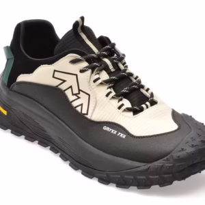 Pantofi Sport Alb-Negru GRYXX LN37 din Piele Naturală pentru Bărbați