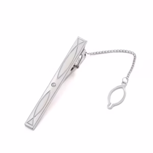 Ac de cravata Argintiu ACR025 – Eleganta si Stil