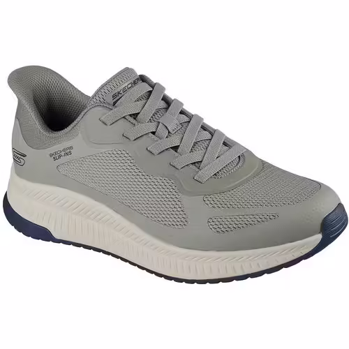 Pantofi sport barbati Skechers Bobs Squad gri casual confortabili originali
