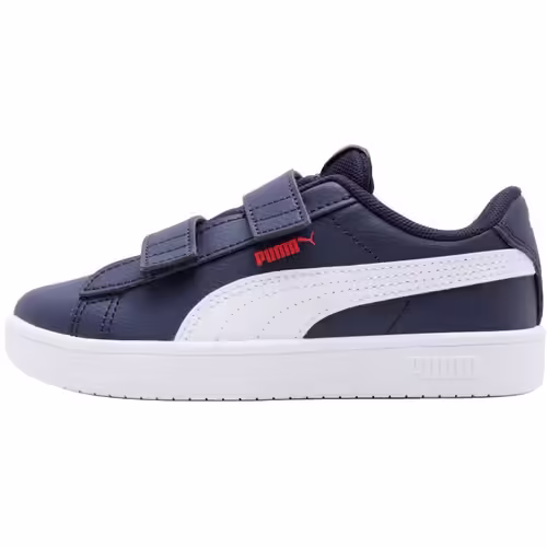 Pantofi sport copii Puma Rickie Classic albaștri din piele ecologică pentru băieți