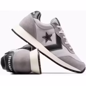 Converse Omega Trainer Gri Unisex - Pantofi Sport Casual din Piele Întoarsă