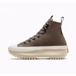 Pantofi sport unisex Converse Run Star Hike maro piele impermeabilă platformă iarnă