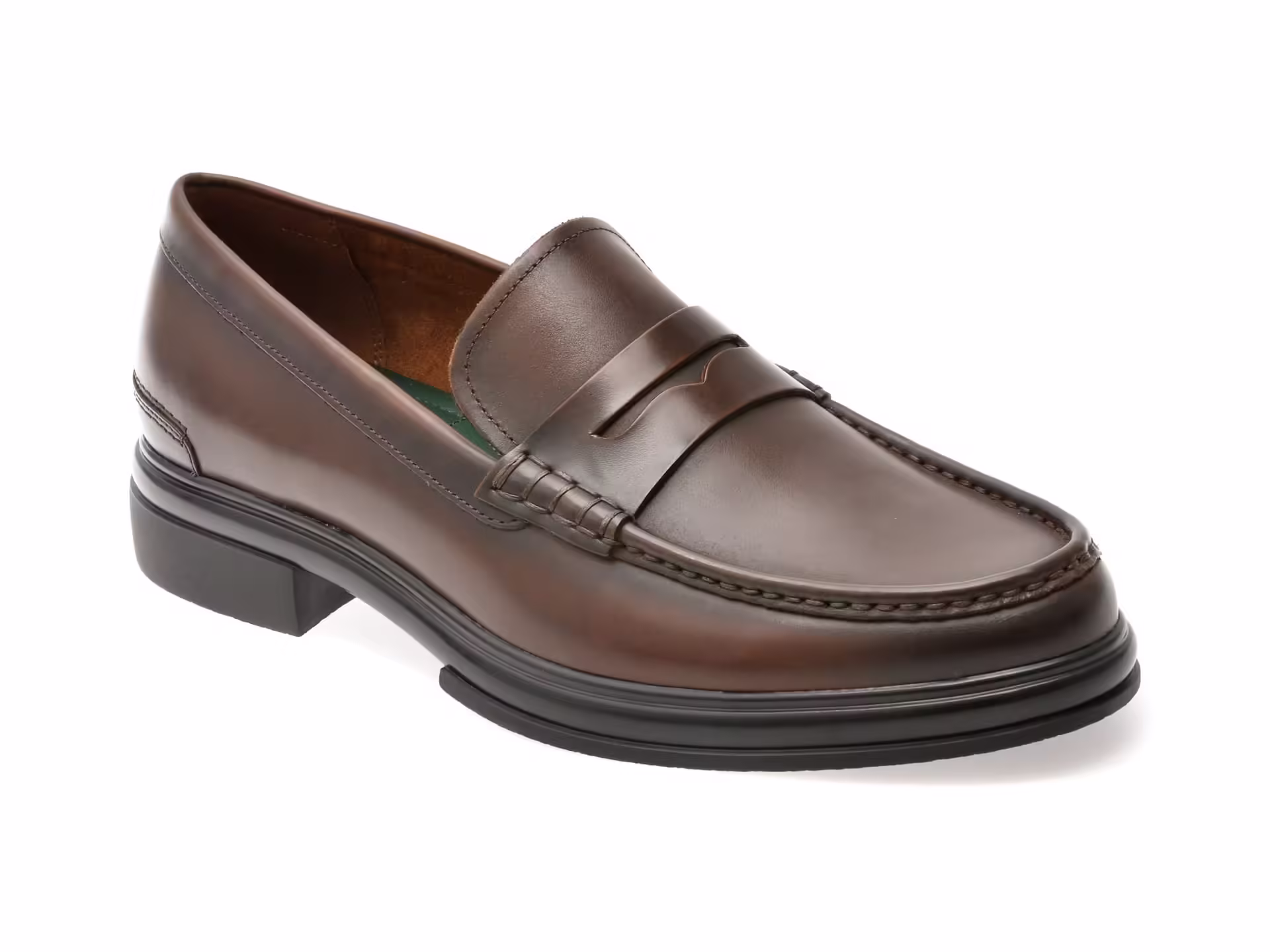 Mocasini ALDO TUCKER 240 din piele naturală, maro pentru bărbați