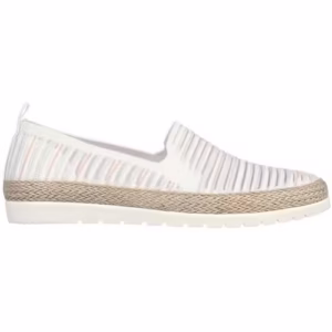 Balerini albi pentru femei Skechers – confortabili și din material textil