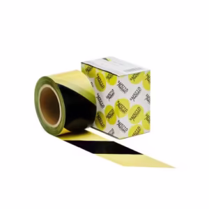 Banda de delimitare Renania GREENLIGHT, culoarea galben, 70mm X 200m GALBEN-NEGRU