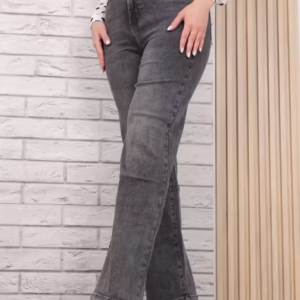 Blugi dama Evazati Gri Deresa