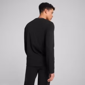 Bluza Barbati Puma Neagra din Bumbac 100% – Casual Sport Stil Clasic