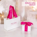 Bratara de glezna argint 925, JW531, model inima, placata cu aur