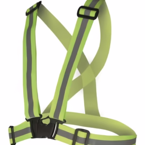 Bretele elastice reflectorizante, culoarea galben, Ardon GALBEN FLUO