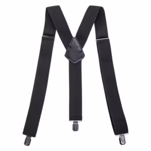 Bretele negre pantaloni din poliester, culoarea negru, Ardon YDERY NEGRU