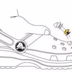 Jibbitz Crocs B&W Number 4