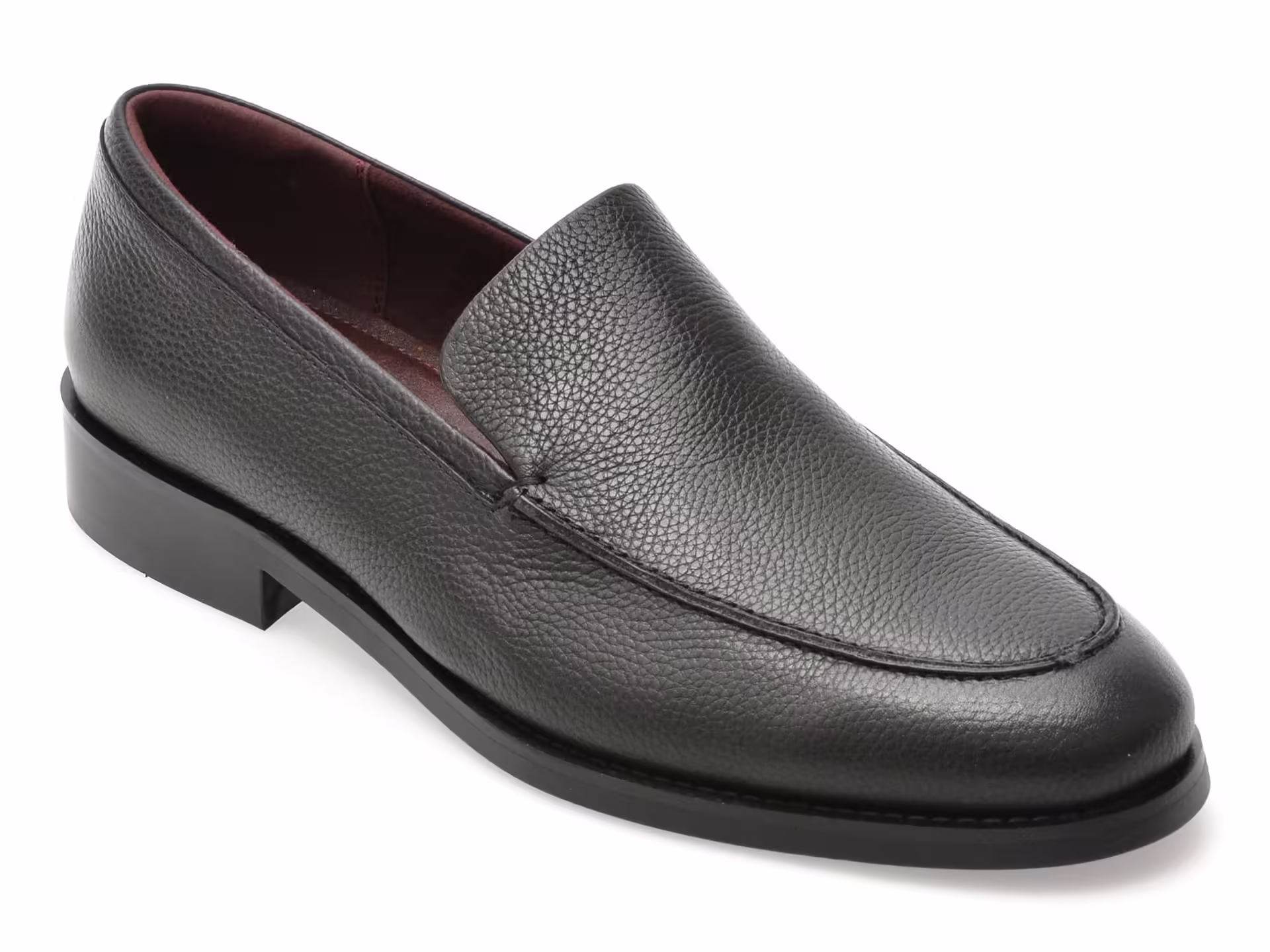 Mocasini ALDO negri din piele naturală – FABIO 001 pentru bărbați
