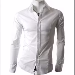 Cămașă Albă Slim Fit pentru Bărbați – Zara, Design Modern pentru Birou și Casual