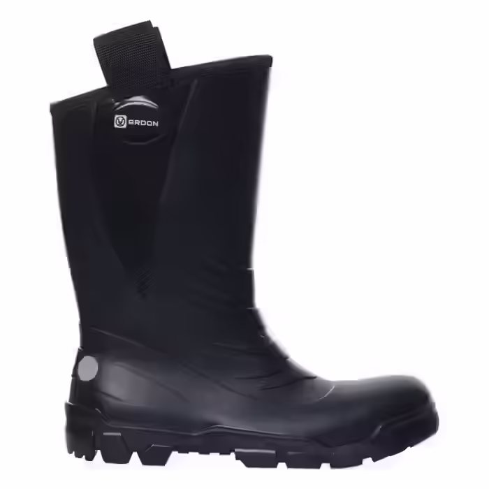 Cizme de protectie de iarna S5 RIGGER, cu bombeu metalic si lamela antiperforatie, culoarea negru 40, NEGRU
