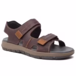 Sandale Clarks Brixby Shore Maro – Dark Brown