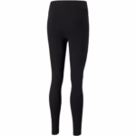 Colanți negri pentru femei Puma Essentials sport fitness elastic respirabil