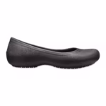 Balerini Crocs At Work Flat Negru – Black