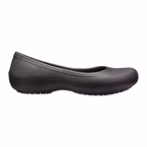 Balerini Crocs At Work Flat Negru – Black